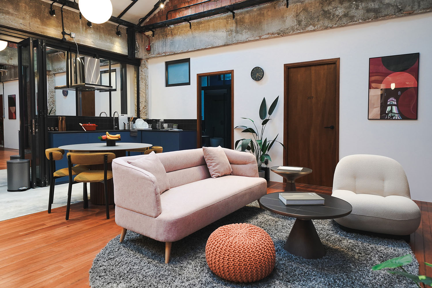 长期居住共同生活