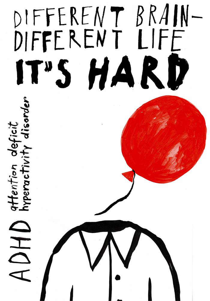 不同的大脑 - 不同的生活。注意力缺陷多动障碍