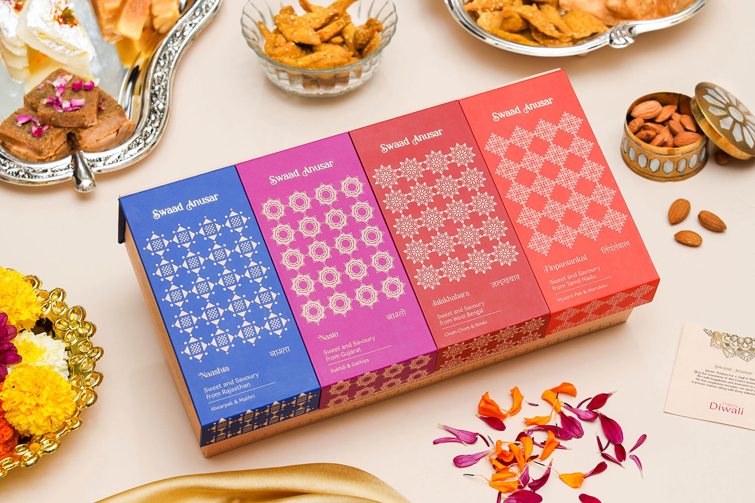 Swaad Anusar - 包装设计项目